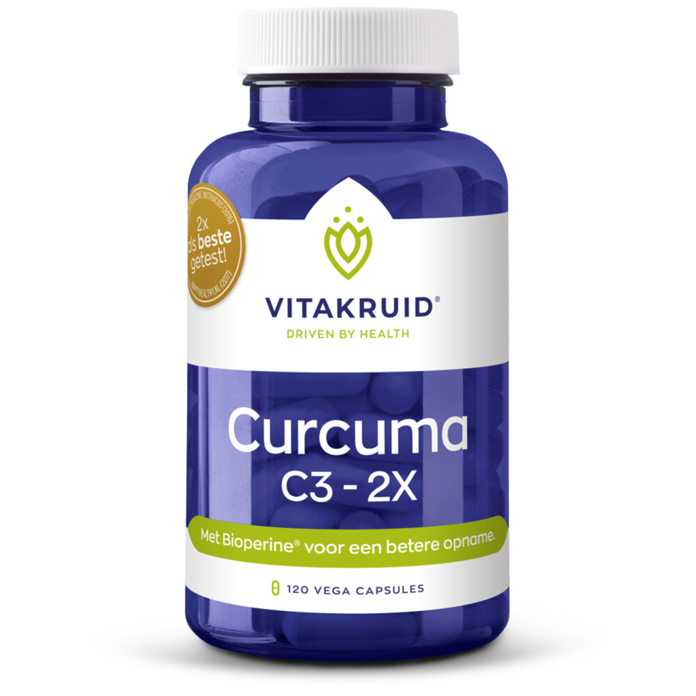 Vitakruid Curcuma C3 120 vegacapsules