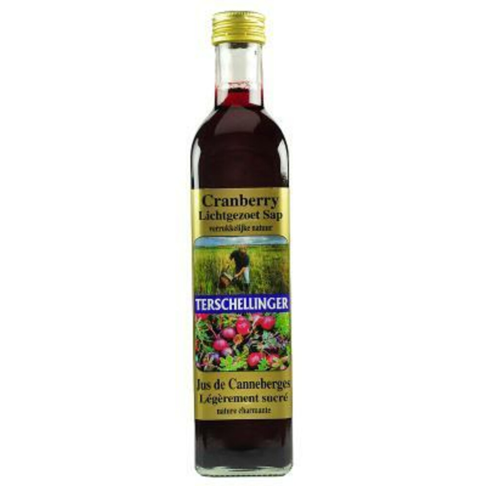 Terschellinger Cranberrysap Licht Gezoet 750ml