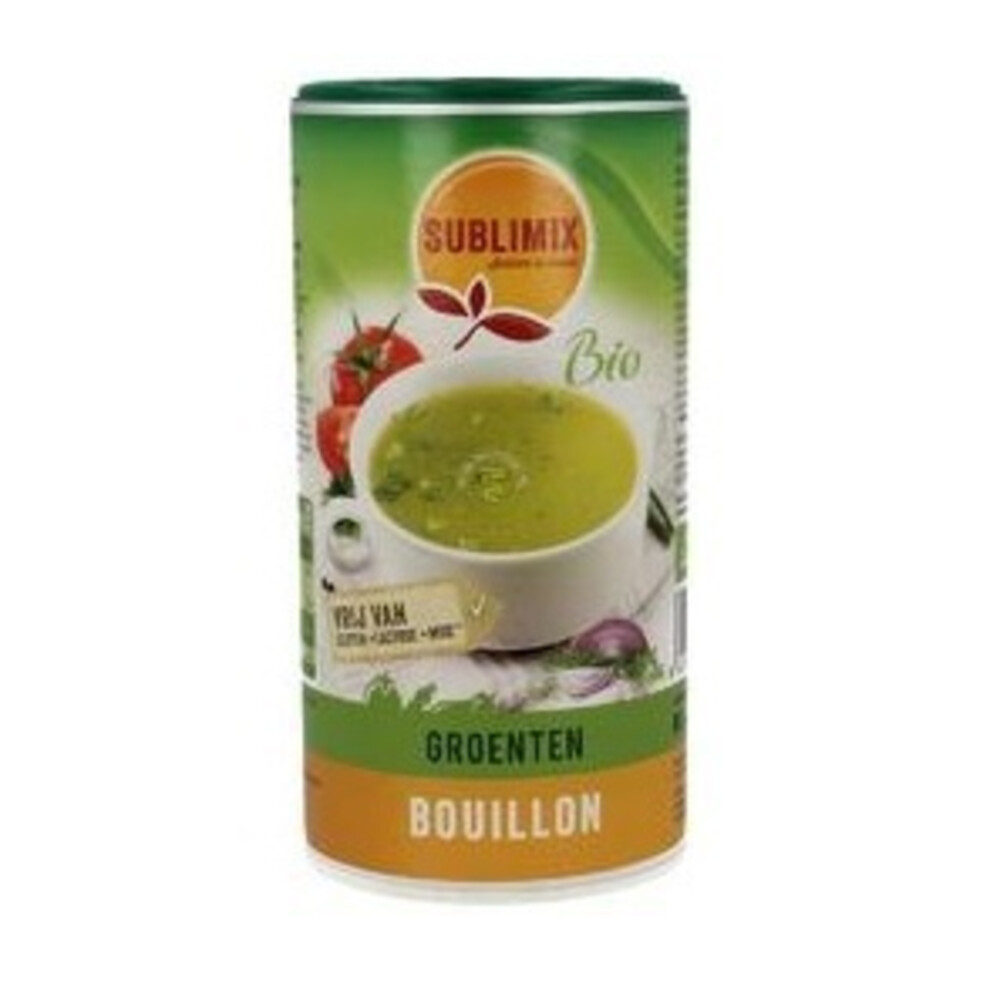 3x Sublimix Glutenvrij Groentenbouillon 800 gr