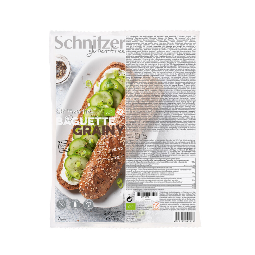 Schnitzer Baguette Granen Bio 320 gr