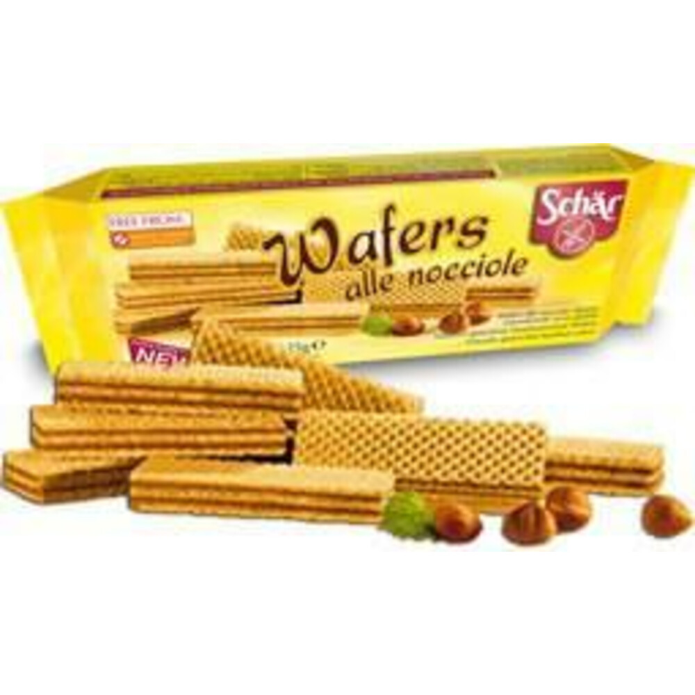 Schar Wafels Hazelnoot 125 gr