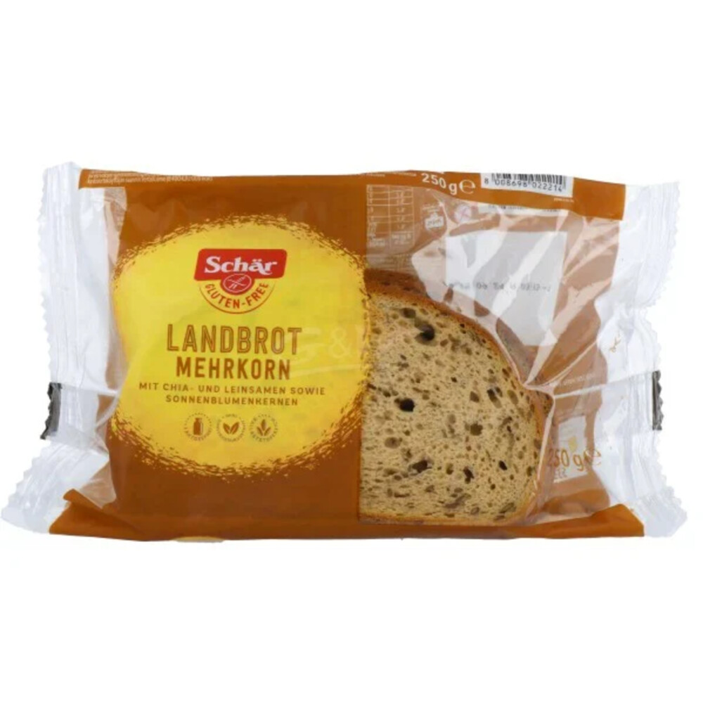 5x Schar Landbrot Mehrkorn 250 gr