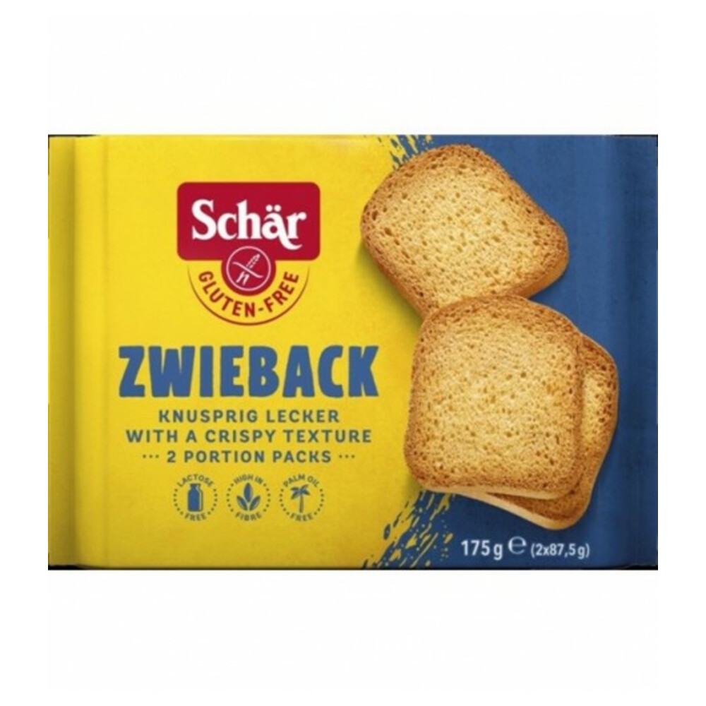 6x Schar Beschuit Zwieback 175 gr