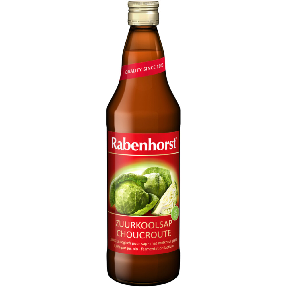 Rabenhorst Zuurkoolsap Bio 750 ml