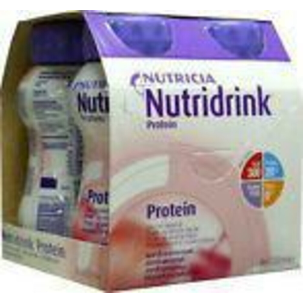 3x Nutridrink Compact Protiene Perzik 4-Pack 125 ml