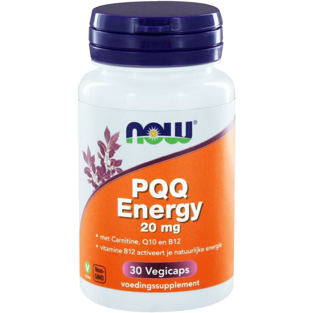 NOW Pqq Energy 20 mg 30 capsules