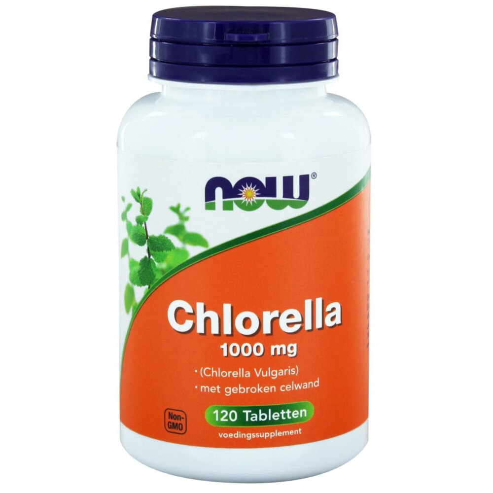 Gratis Verzending: NOW Chlorella 1000 mg 120 stuks