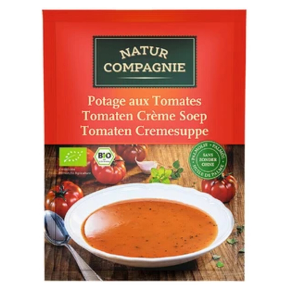 12x Natur Compagnie Tomatensoep Bio 40 gr