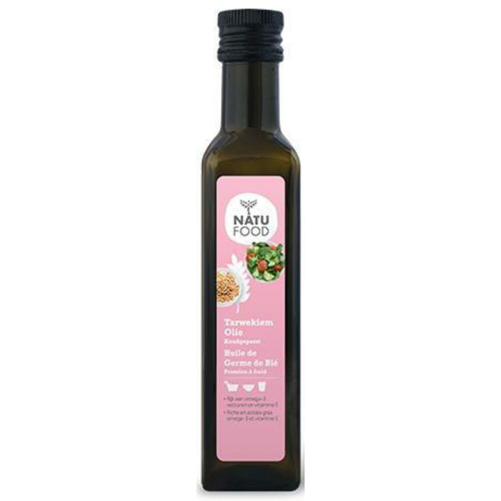 6x Natufood Tarwekiemolie 250 ml