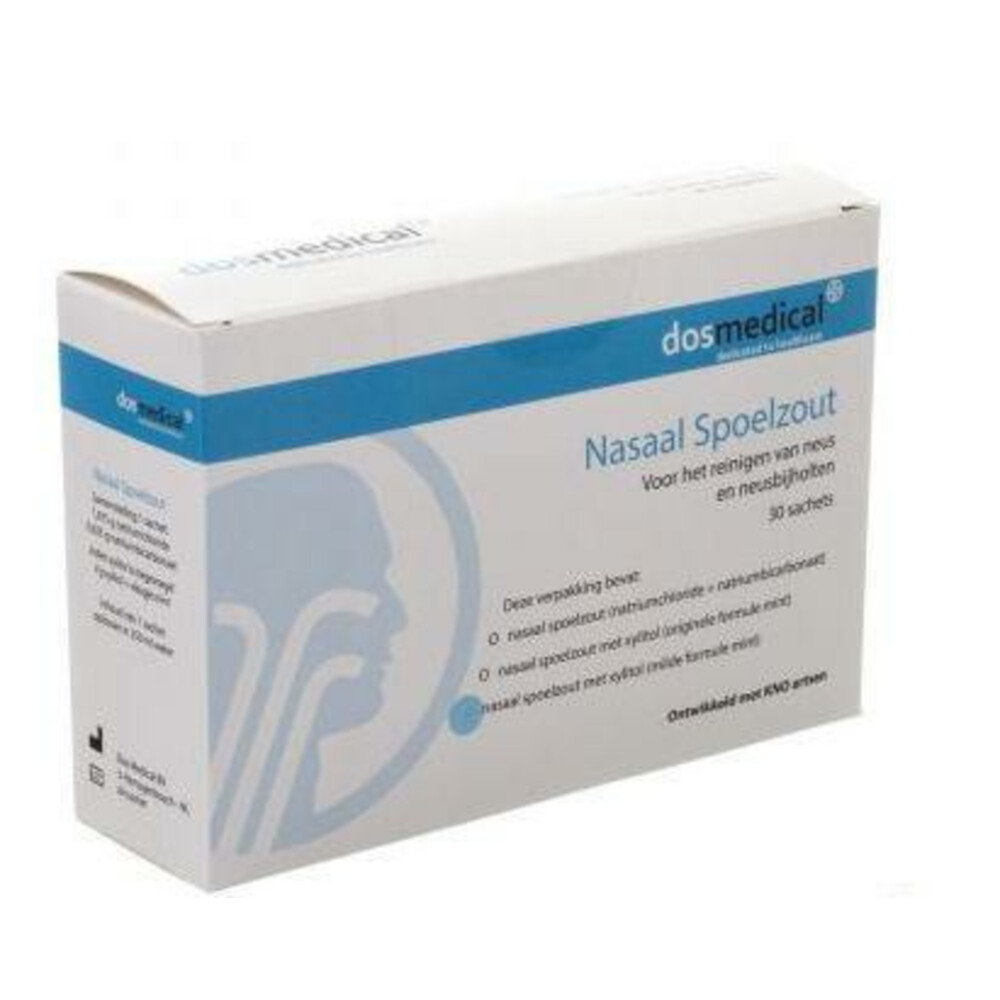 NASAAL spoelzout xylitol sach 30s