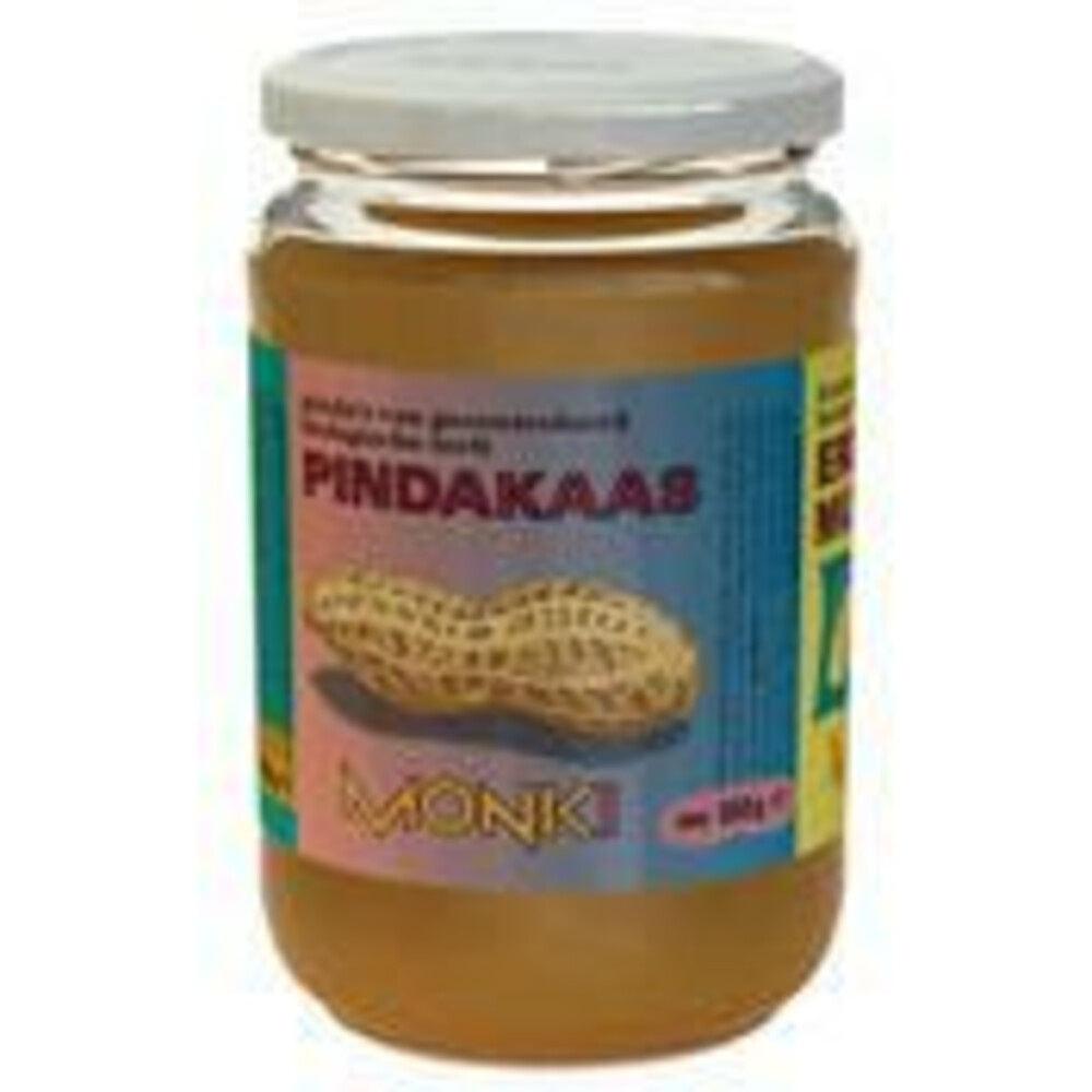 6x Monki Pindakaas met Zout Bio 650 gr