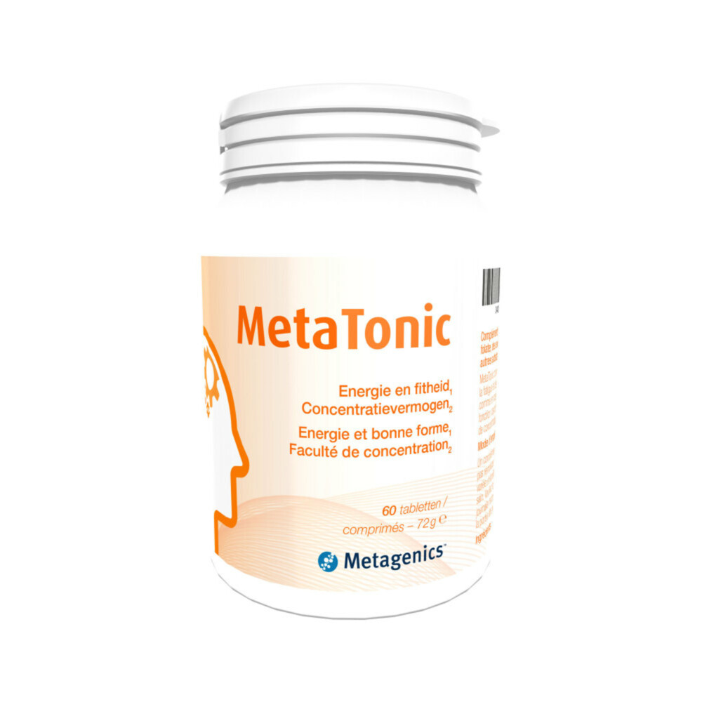 Gratis Verzending: 2x Metagenics Metatonic 60 tabletten