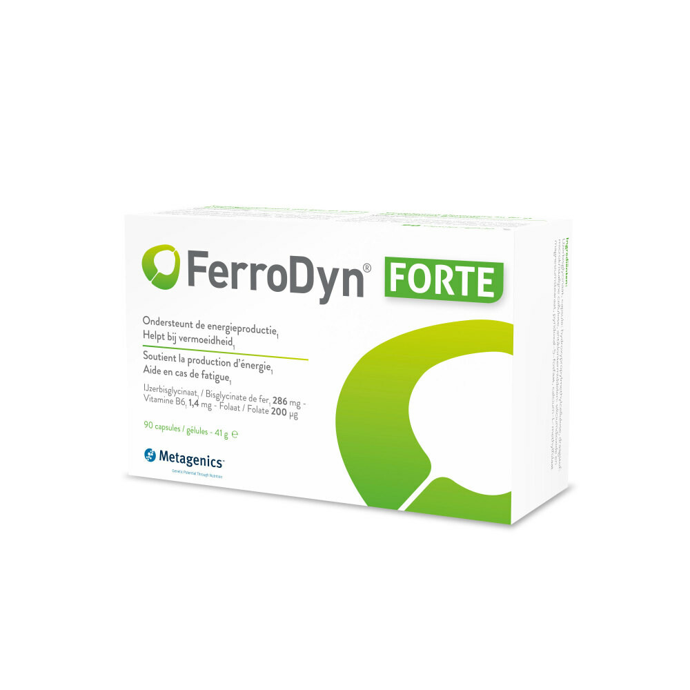 Gratis Verzending: 2x Metagenics Ferrodyn Forte 90 capsules