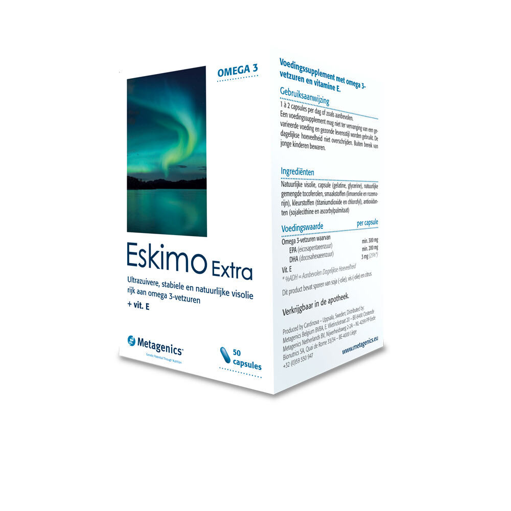 Gratis Verzending: 2x Metagenics Eskimo Extra 50 capsules