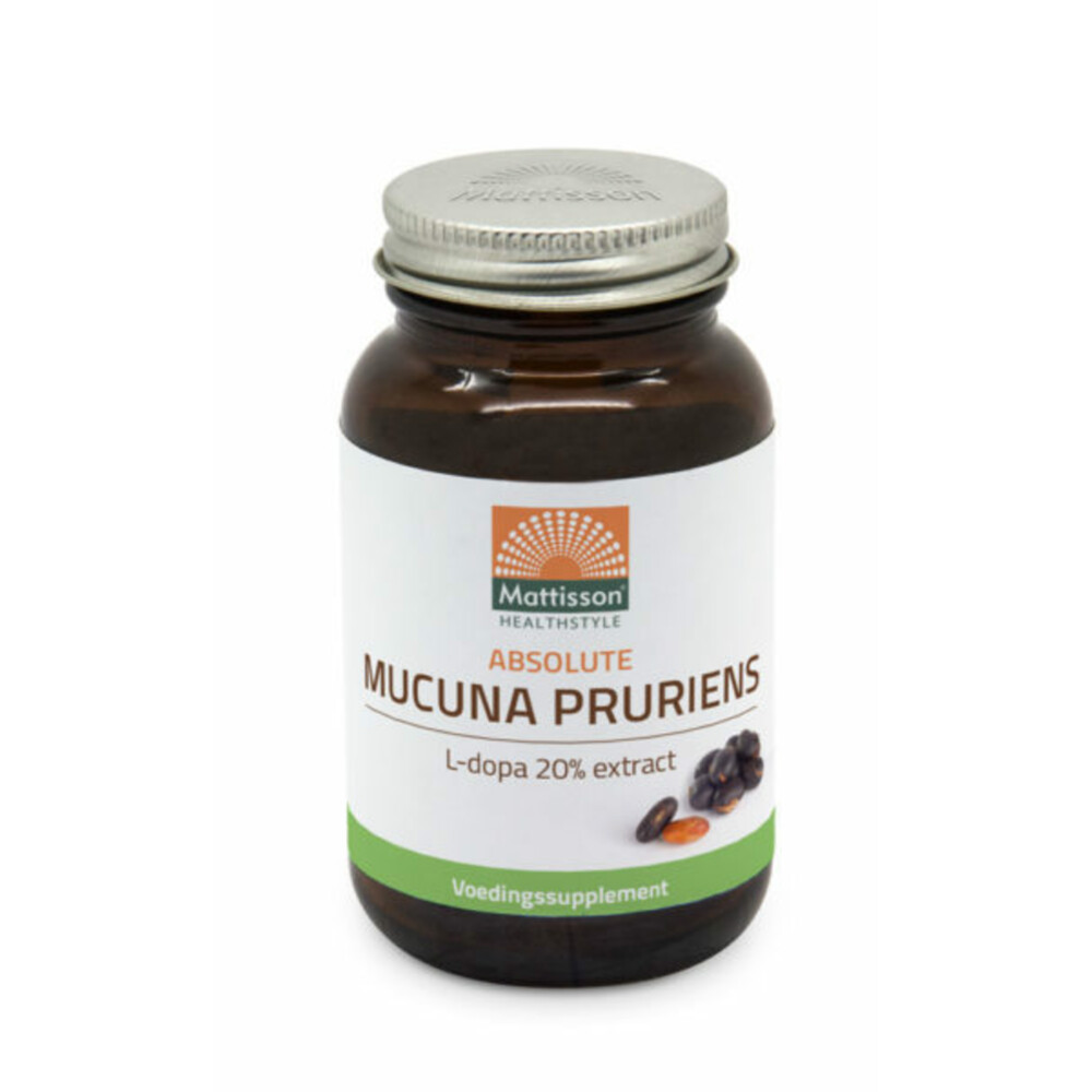 Mattisson Mucuna pruriens 20% extract- l-dopa 120ca