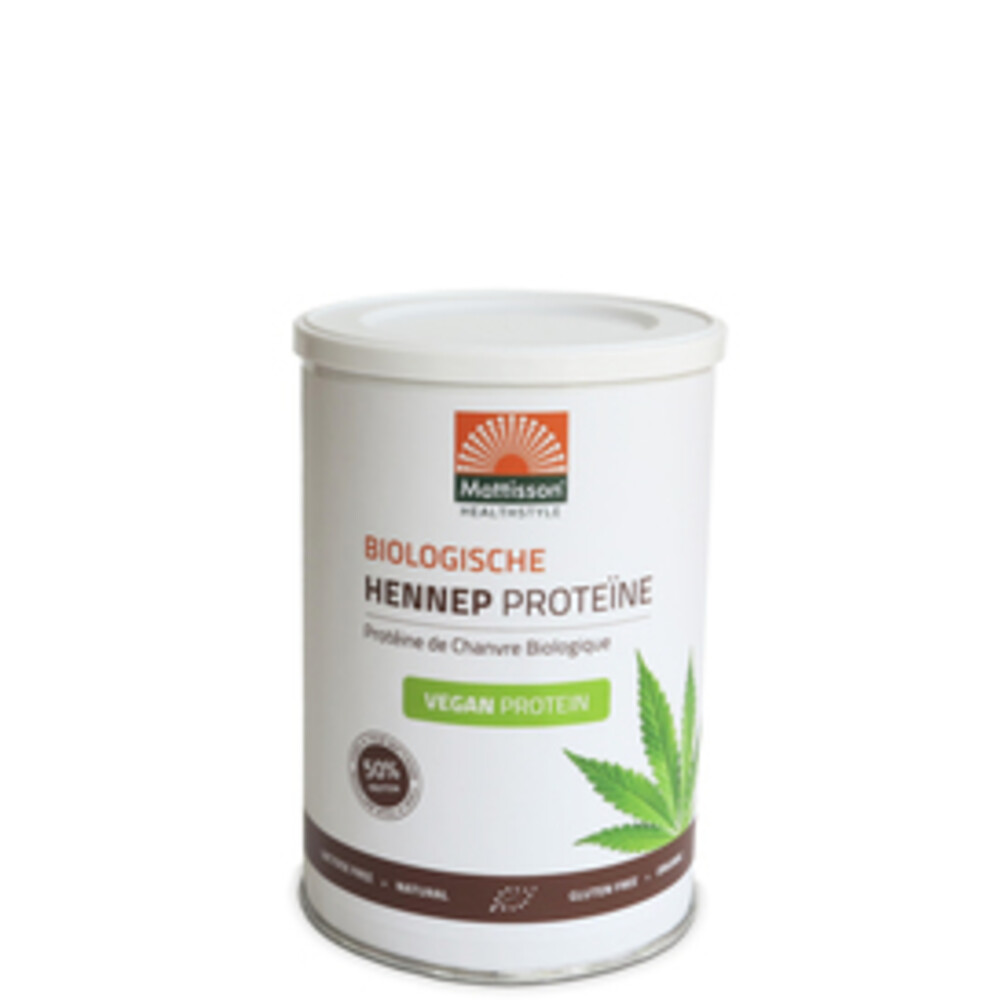 Mattisson Bio Hennep Proteine Poeder 400gram