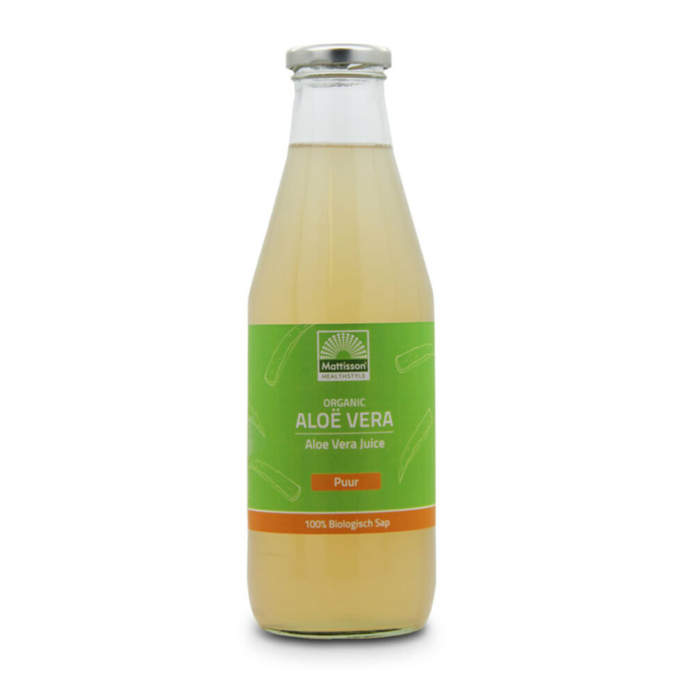 3x Mattisson Aloe Vera Juice Organic 750 ml