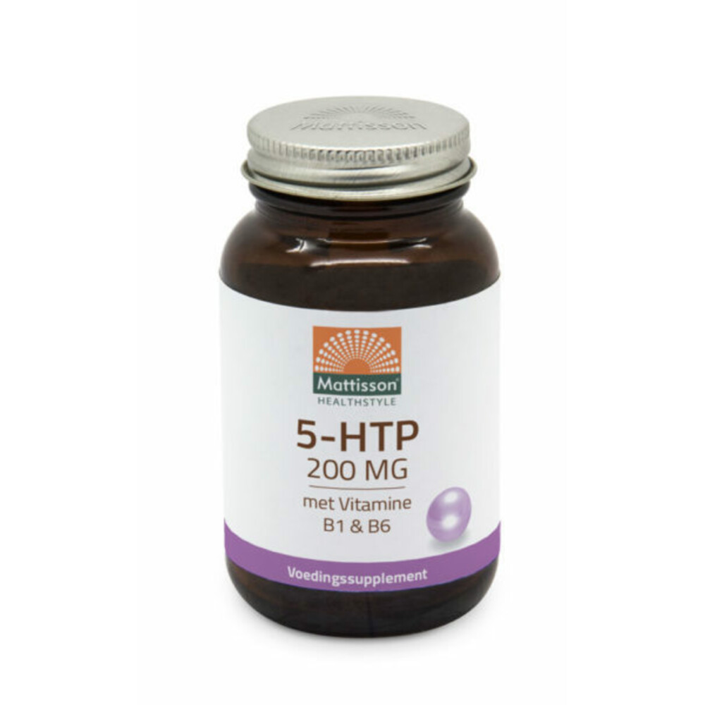 Mattisson 5-htp 200mg Vit B1 & B6 60cap