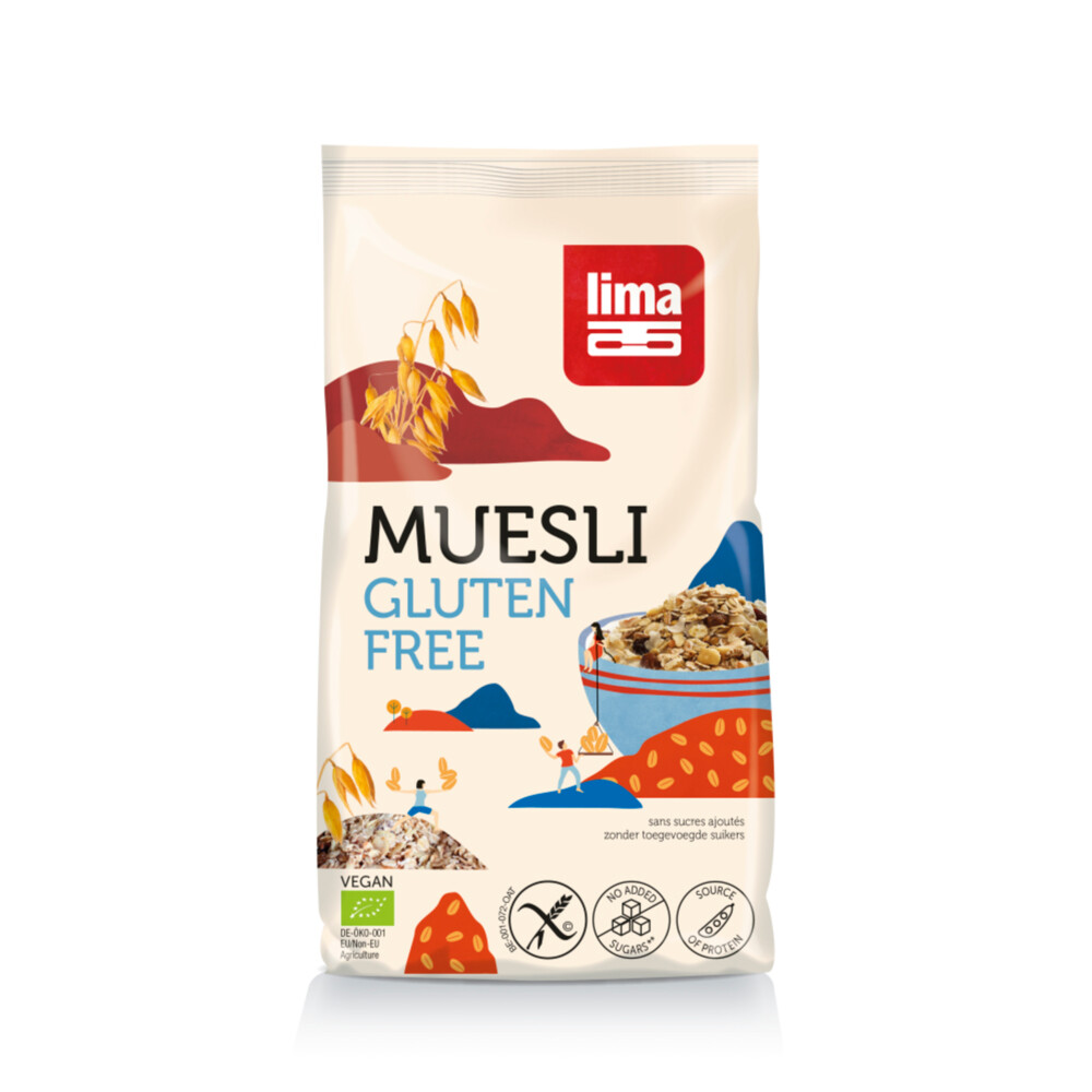 3x Lima Muesli Original Bio 650 gr