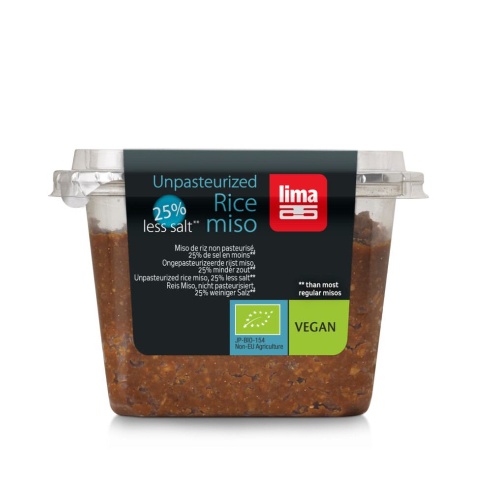 6x Lima Miso Rijst 25% minder Zout 300 gr