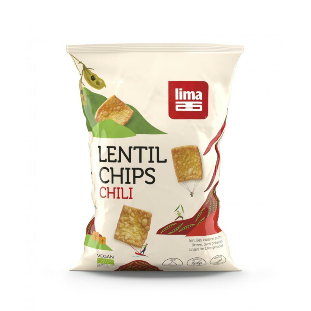Lima Lentil linzen chips chilli 90g
