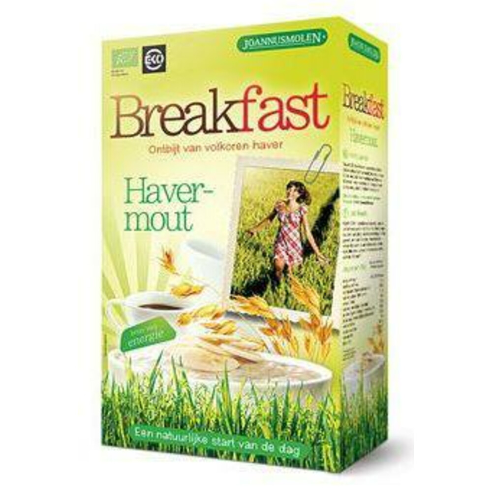 Joannusmolen Breakfast Havermout Eko 300 gr