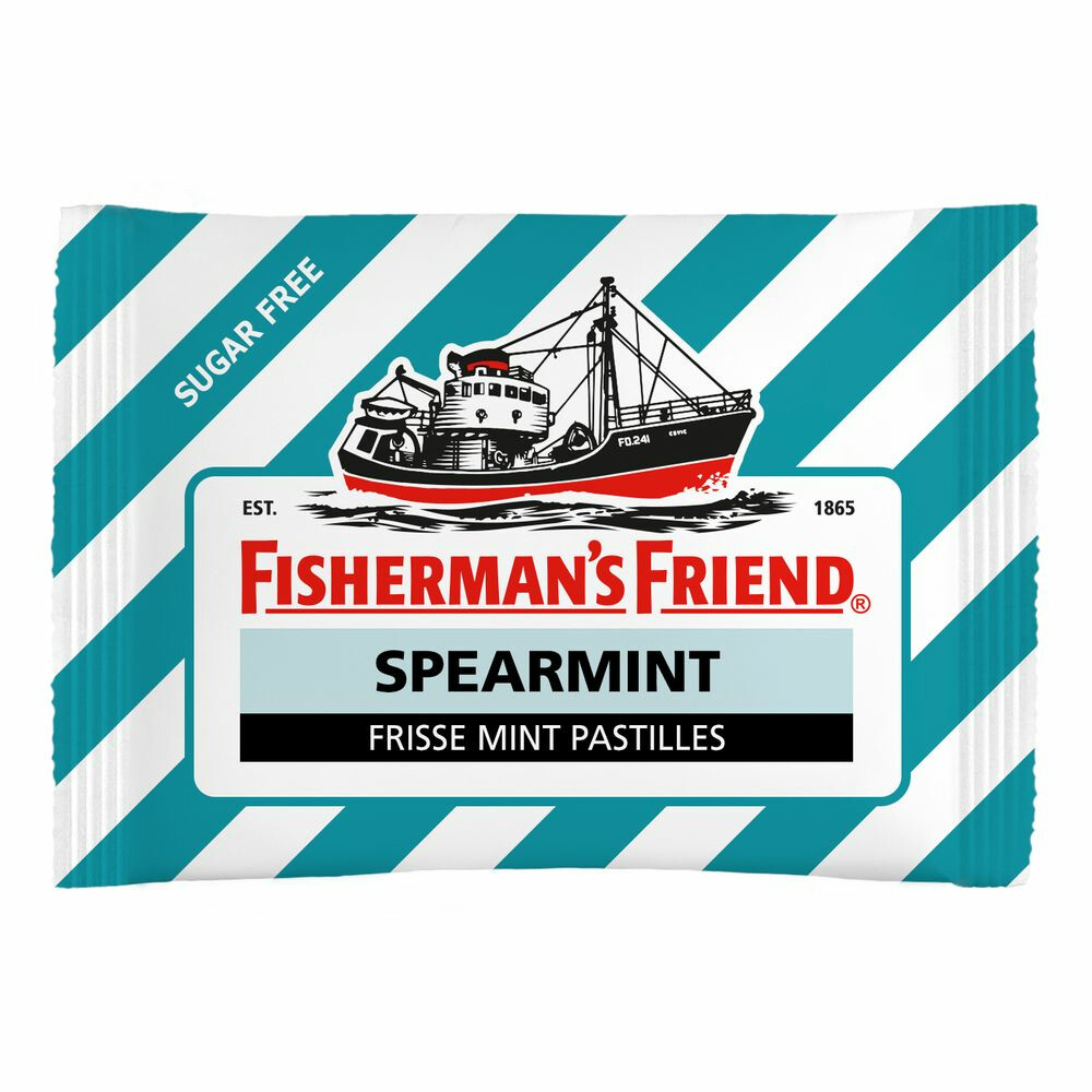 Fishermans Fr Spearmint Suikervrij 25g