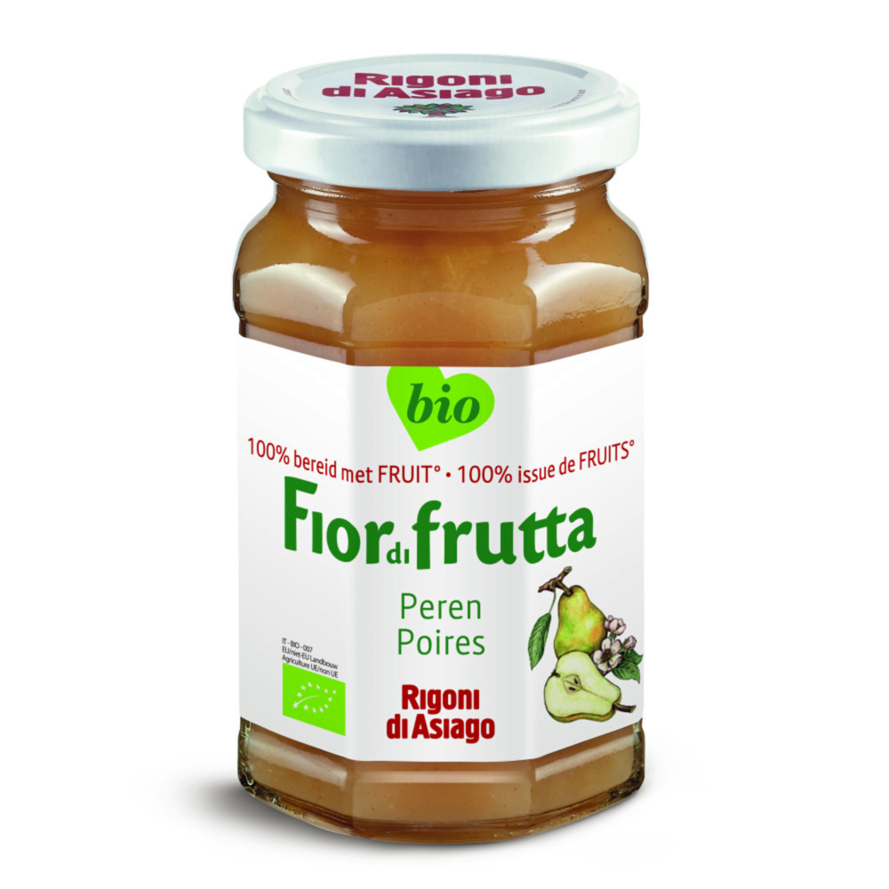 6x Fiordifrutta Biologische Jam Peer 250 gr