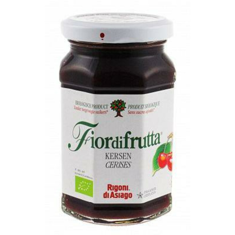 6x Fiordifrutta Biologische Jam Kersen 250 gr