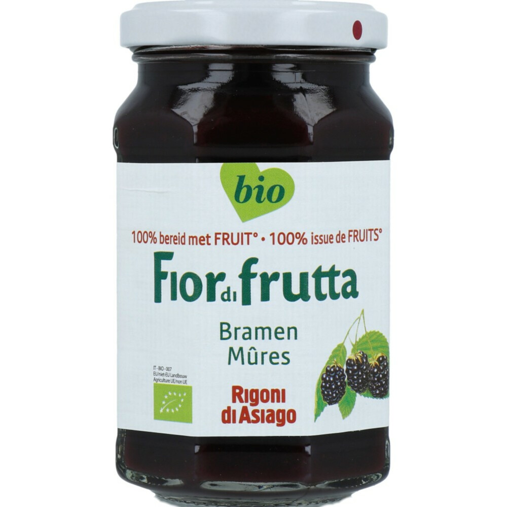 6x Fiordifrutta Biologische Jam Bramen 250 gr