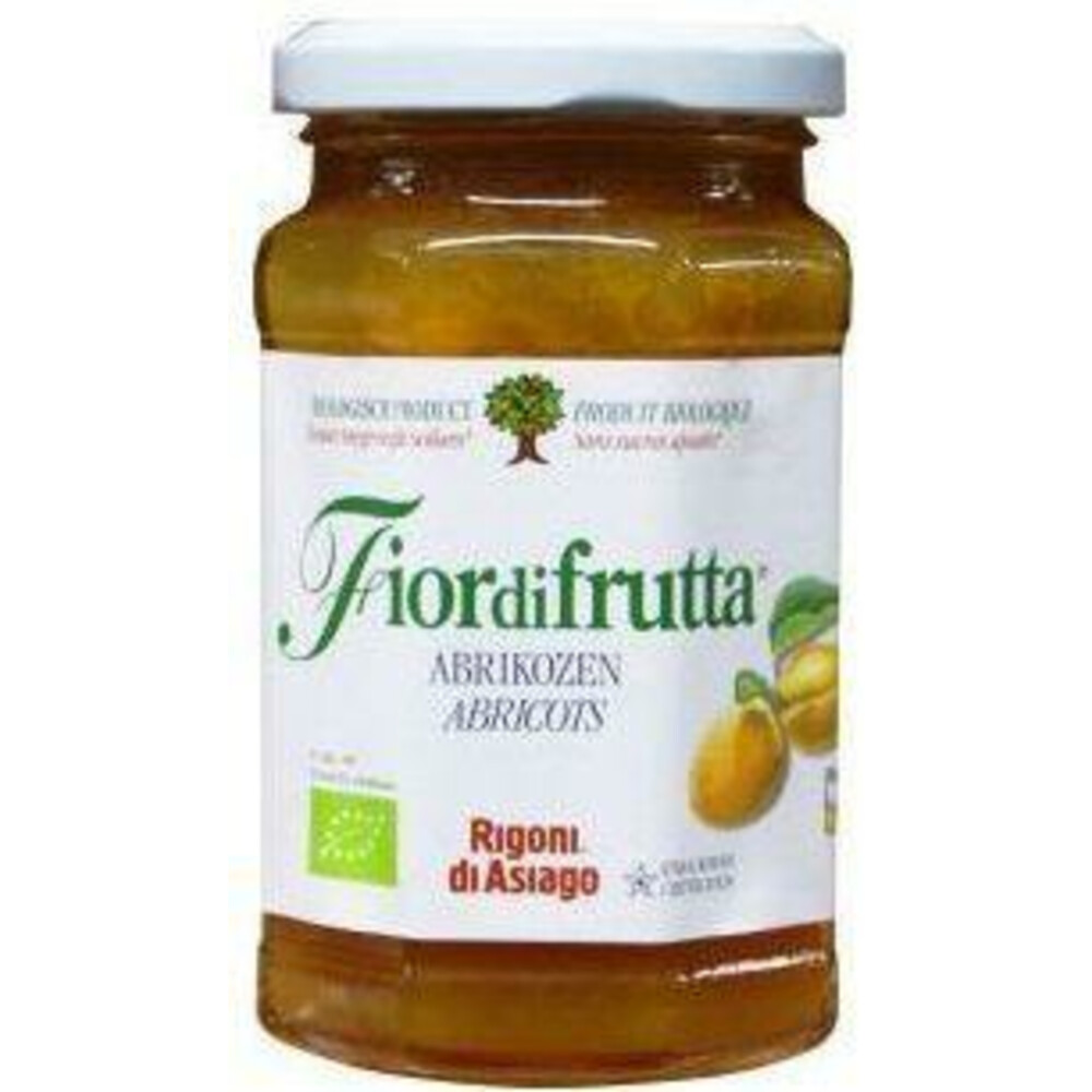 6x Fiordifrutta Biologische Jam Abrikozen 250 gr