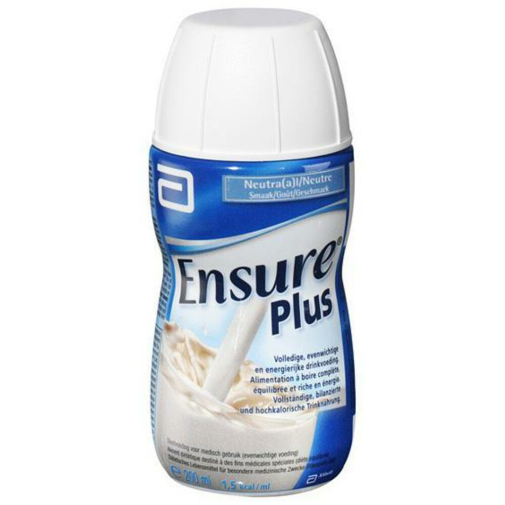 24x Ensure Plus Vanille Flesje 200 ml