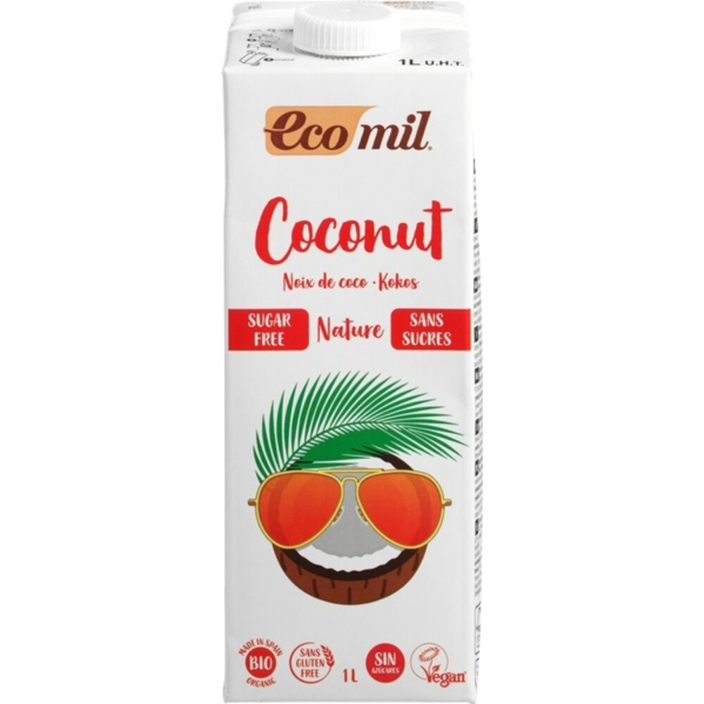Ecomil Kokosmelk Nature Bio 1 liter