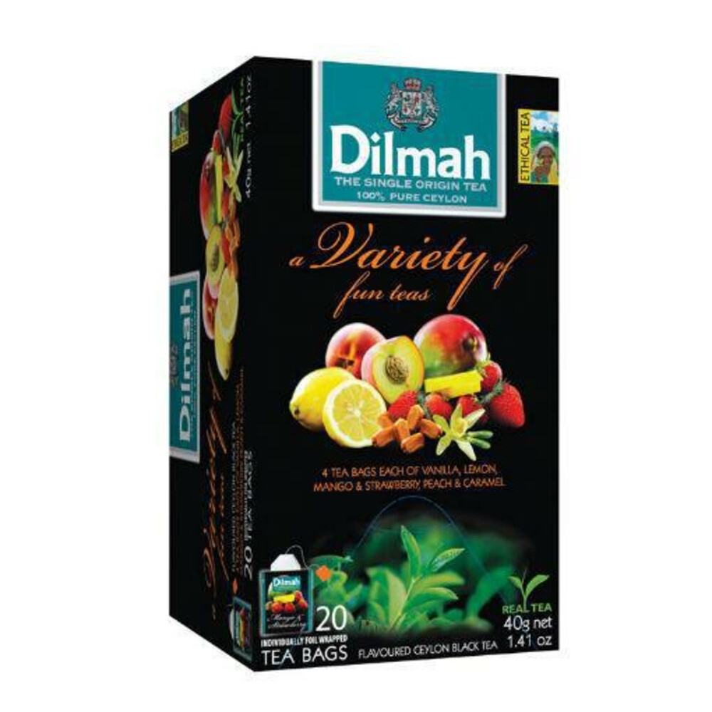 Variety Of Fruit Tea Dilmah 20st