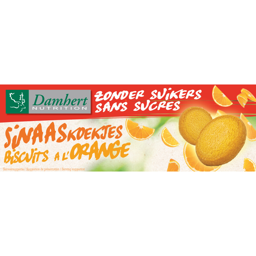 Damhert Sinaaskoekje Zonder Suikers 160 gr