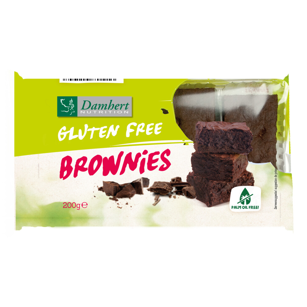 Damhert Brownies Glutenvrij 200 gr