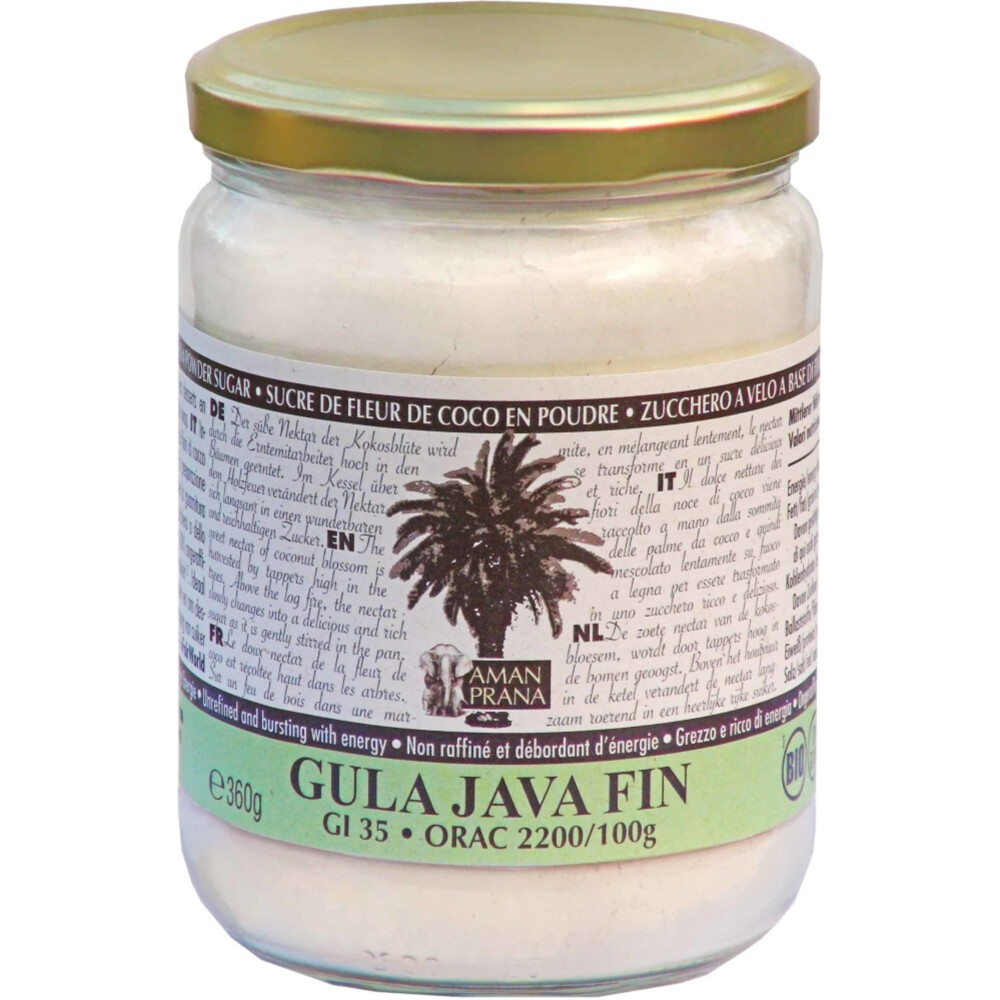 3x Amanprana Gula Java Fin 360 gr