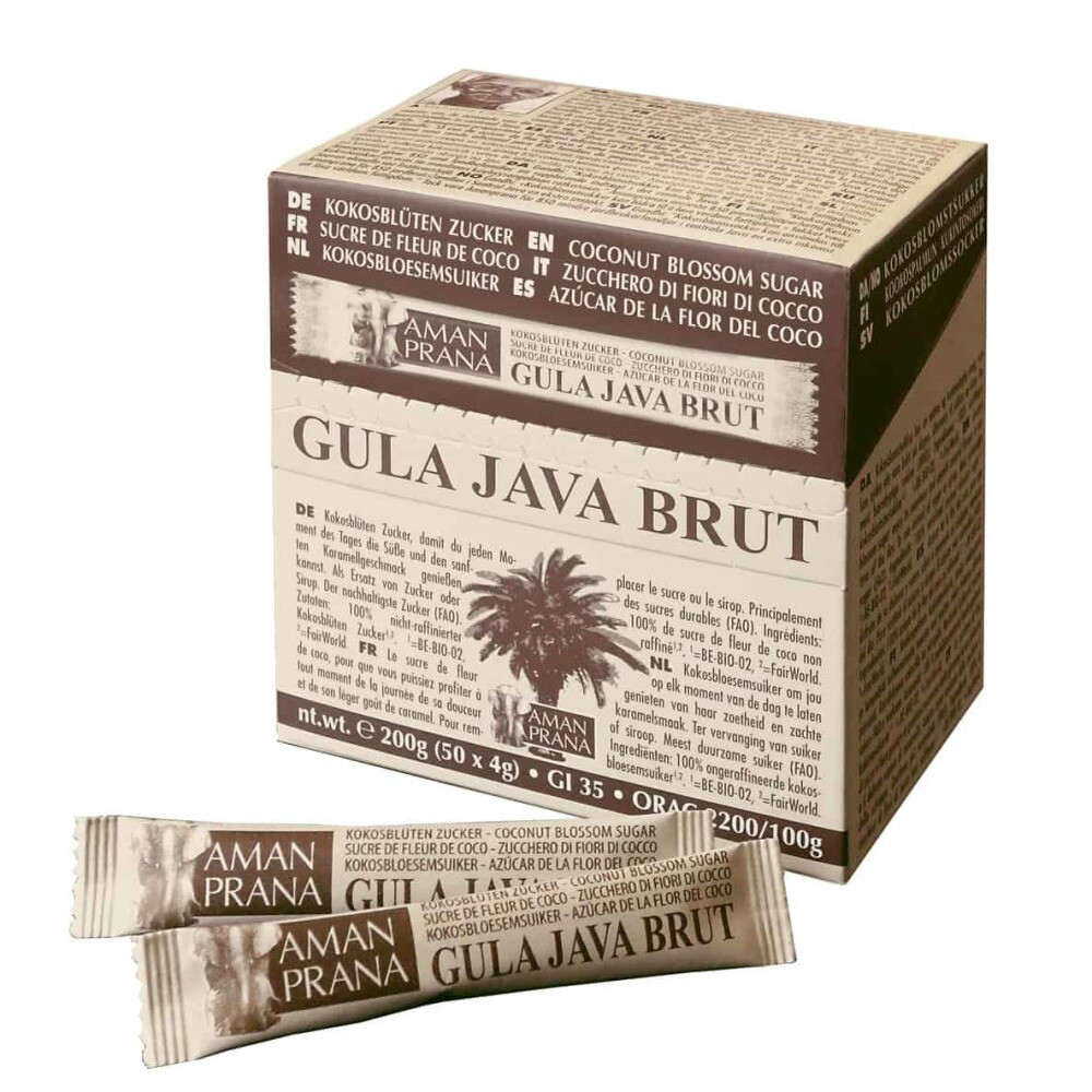 3x Amanprana Gula Java Brut 200 gr