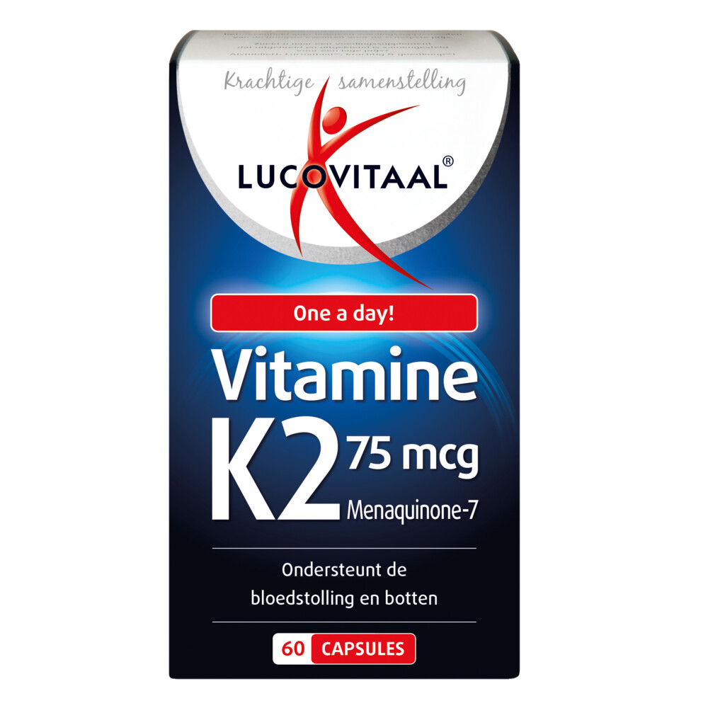 Lucovitaal Vitamine K2 75 Mcg (60ca)