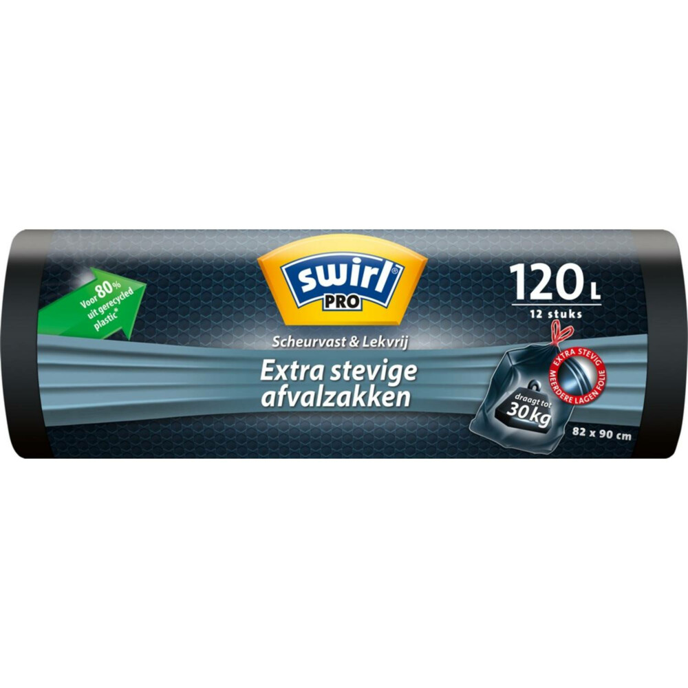 Swirl Vuilniszakken Pro Extra stevig 120 liter 12 st