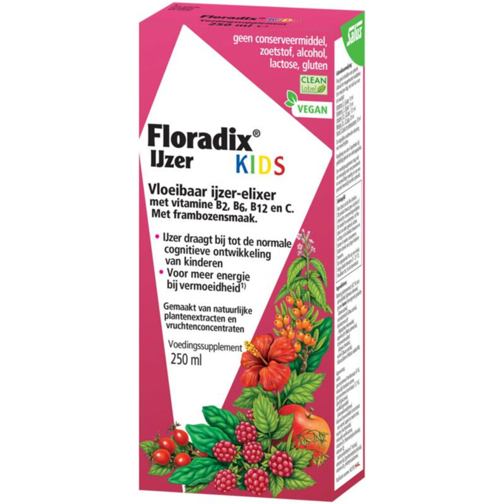 Floradix IJzer Kids 250 |