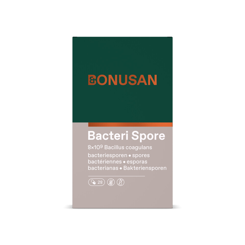 Gratis Verzending: Bonusan Bacteri Spore 28 capsules