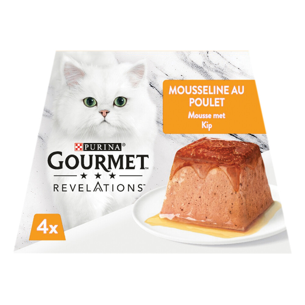 Gourmet Revelations Mousse Kip 4 x 57 gr