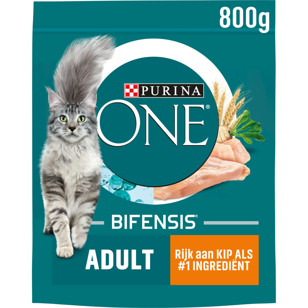 Purina One Adult Kattenvoer 800 gram kip & granen