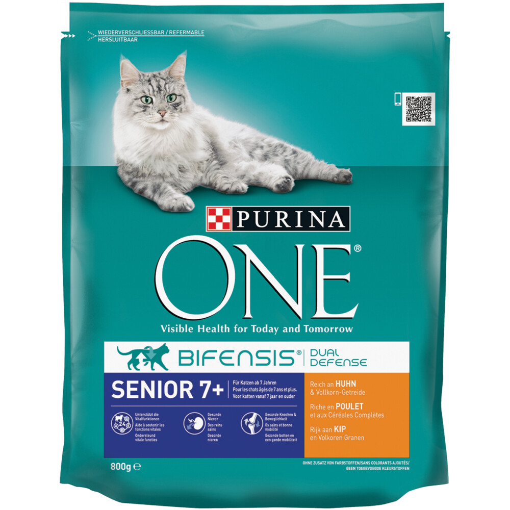 Purina One Senior Kattenvoer 800 gram