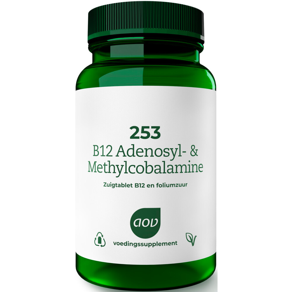 warmte wat betreft statisch AOV 253 B12 Adenosyl- & Methylcobalamine 60 zuigtabletten | Plein.nl