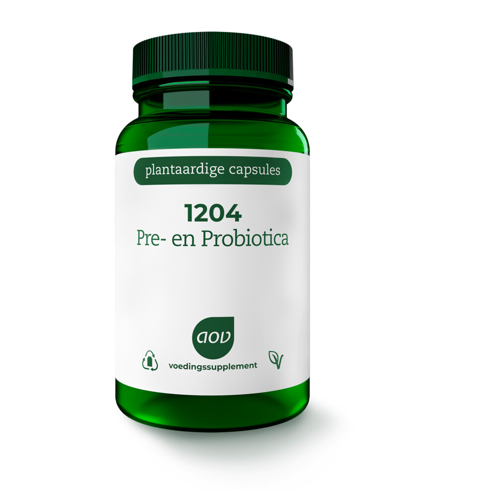 AOV 1204 Pre- en Probiotica 30 vegacaps