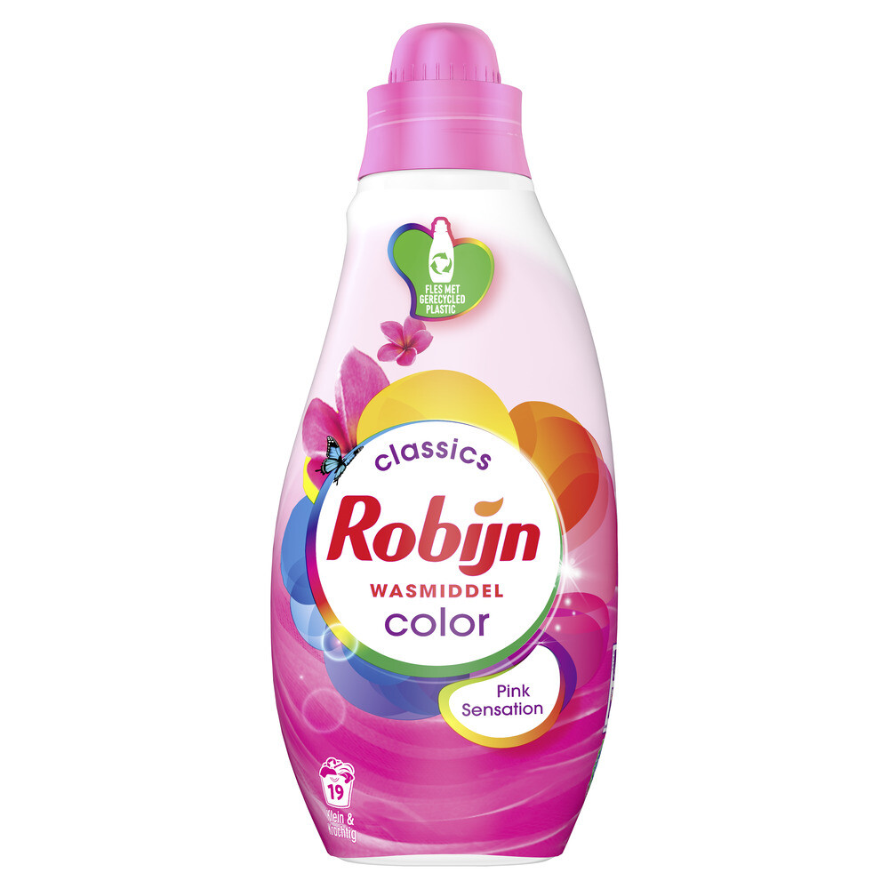 Robijn Klein&Krachtig Wasmiddel Pink Sensation 665 ml