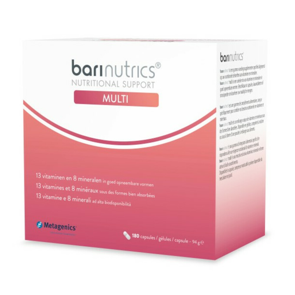 Metagenics Barinutrics Multi 180 capsules