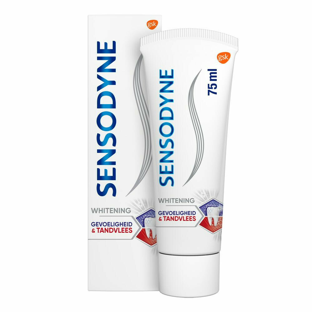Sensodyne Tandpasta Sensitivity & Gum Whitening (75ml)